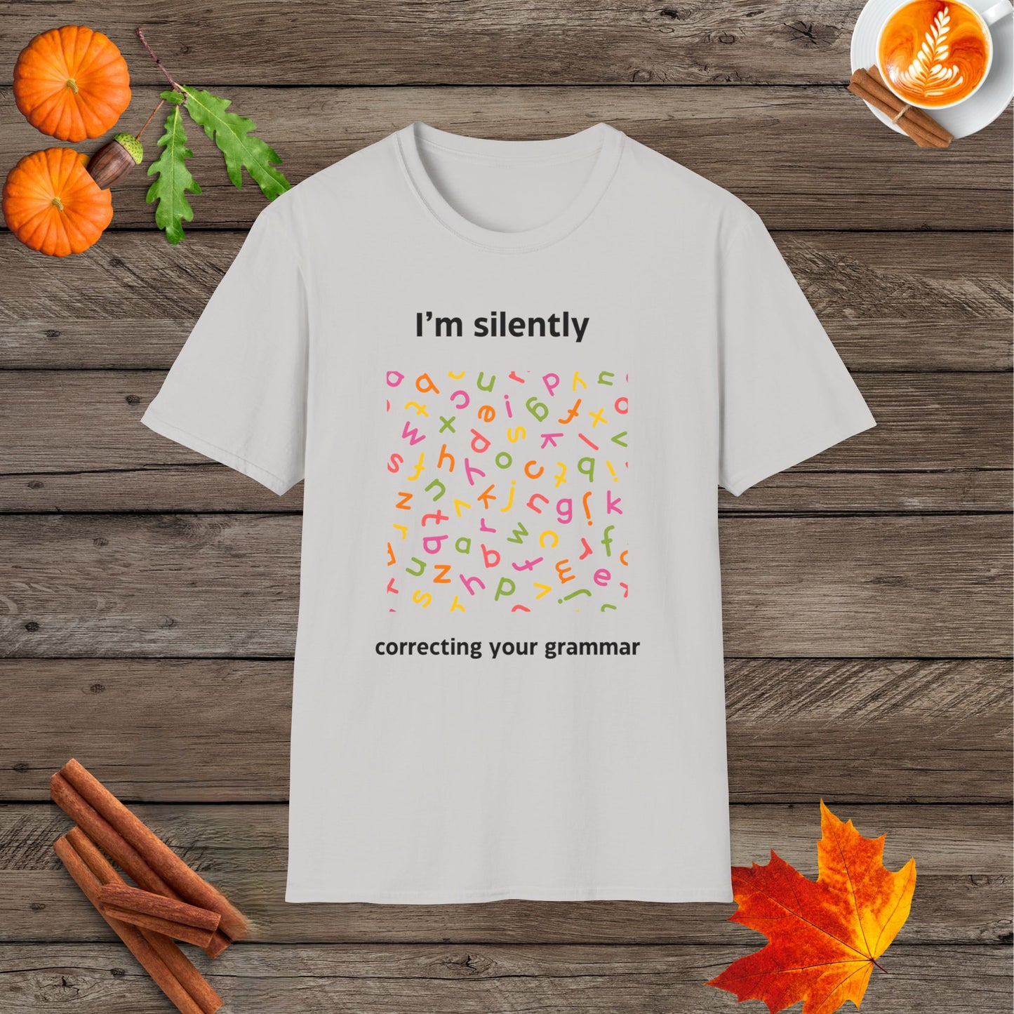 I'm silently correcting your grammer