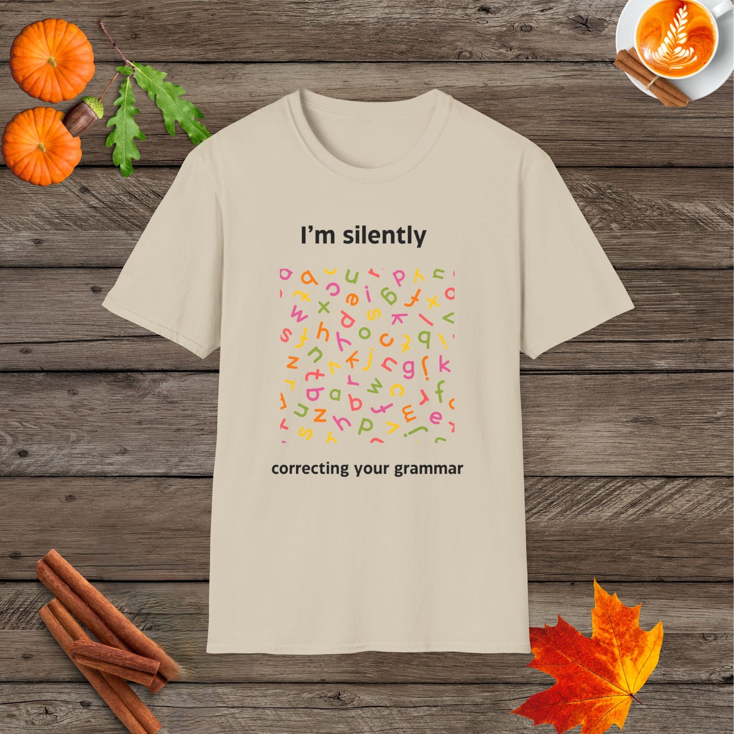 I'm silently correcting your grammer