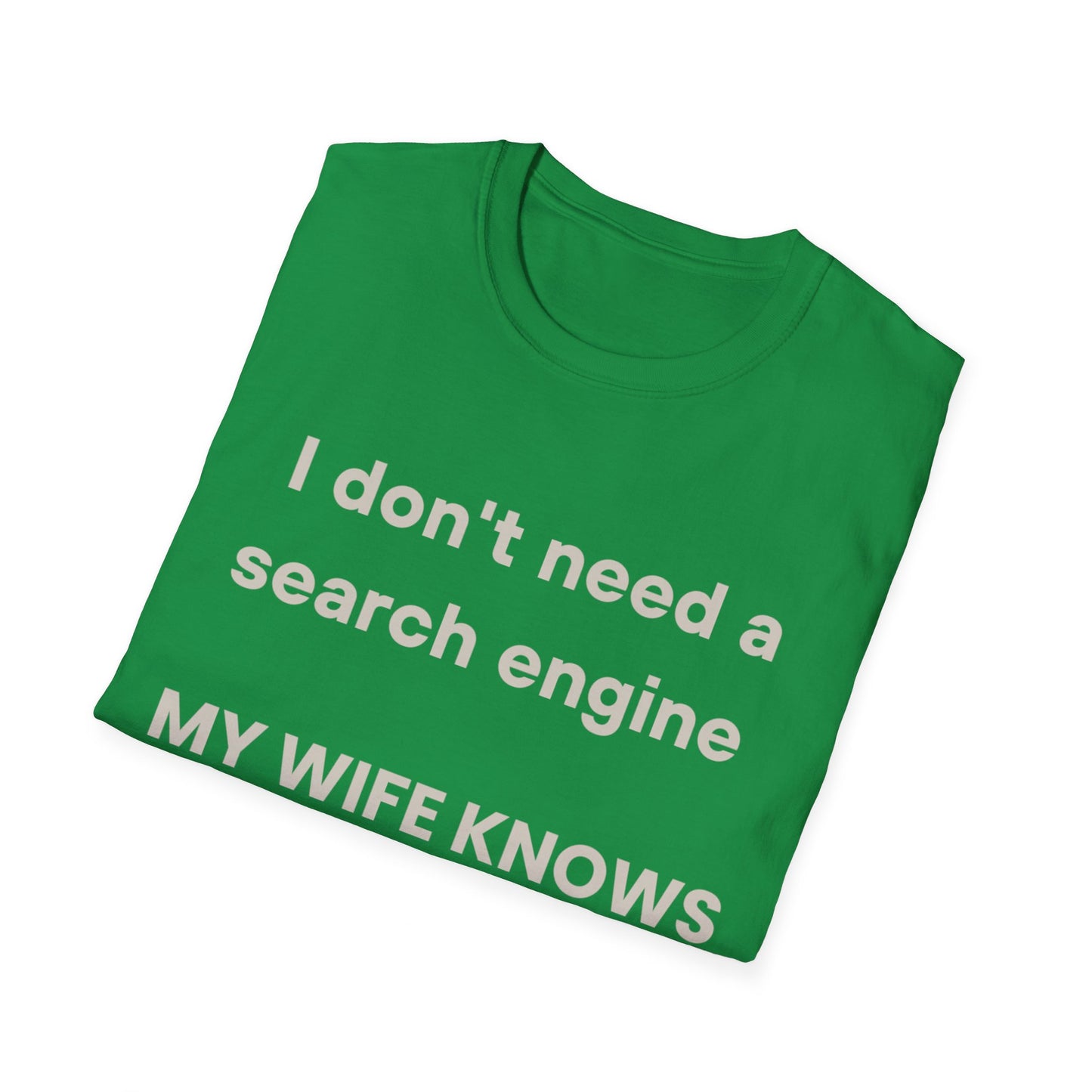 I don't need a search engine