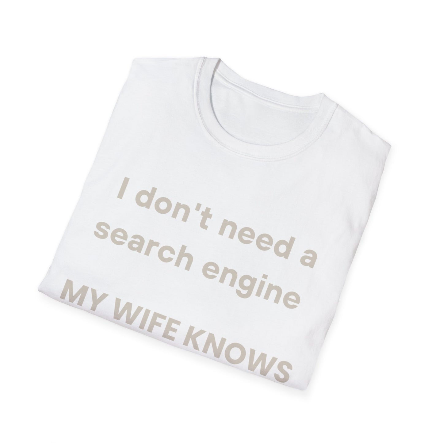 I don't need a search engine