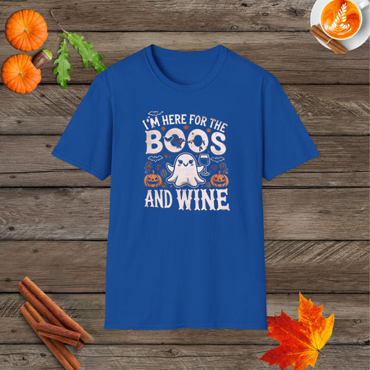 I'm here for the boos and wine